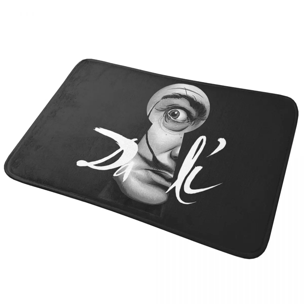 Salvador Dali Pop Street Art Anti-slip Doormat Floor Mat Dust-proo Carpet Rug for Kitchen Entrance Home Living room Footpad Mats