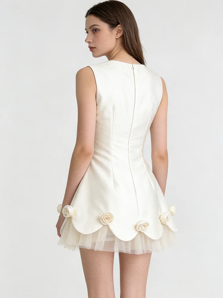 Nova Women White 3D Rose Sleev - Women'S Fashion Nova Dresses 评论和价格