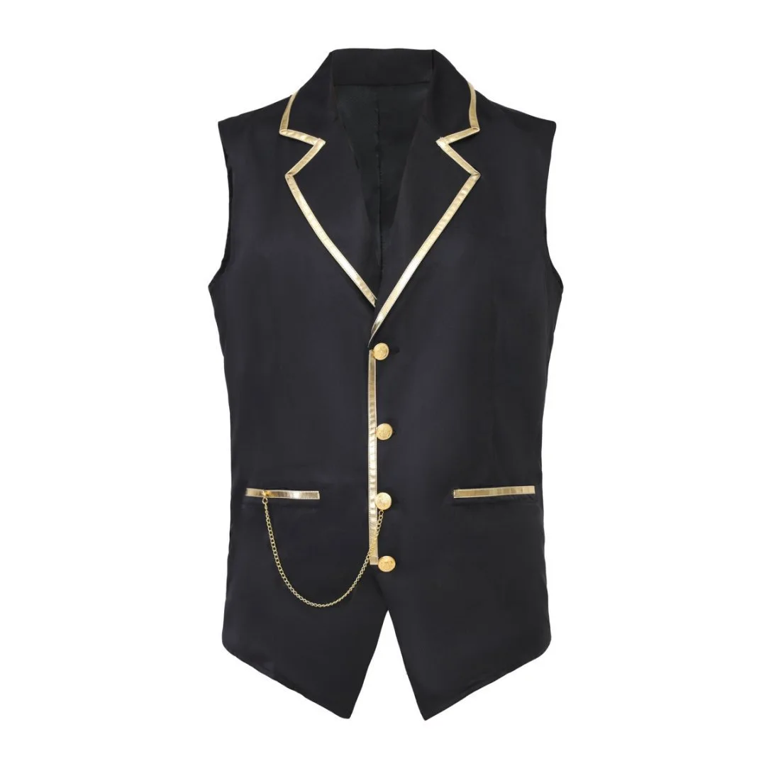 

Комплект жилета унисекс для баров, ресторанов, жилет для официанта, комплект спецодежды для мужчин