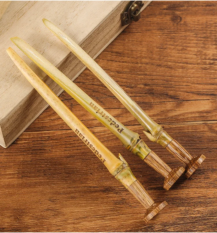 Bamboo-Joint Tamper Handmade From Natural Solid Wood Tobacco Smoking Pipe Cleaner Pipe Presser Pressing Rod Tool Accessories