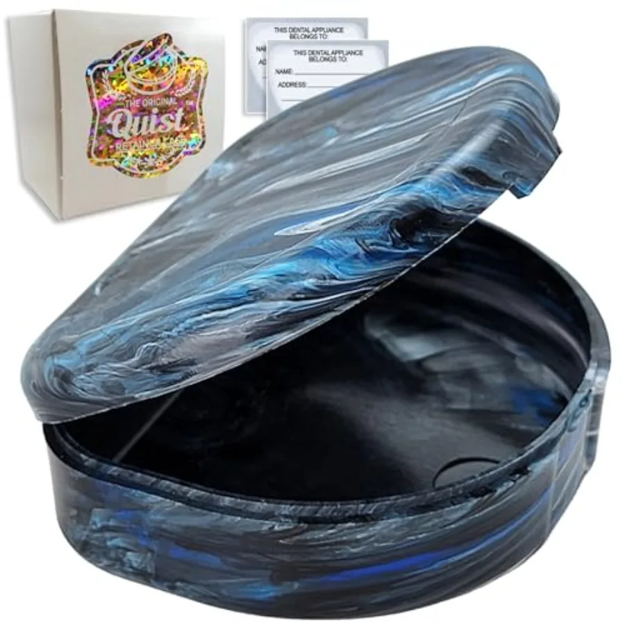 

QUIST TM FarOut - Orthodontic Retainer Case (Color - Blue Steel)