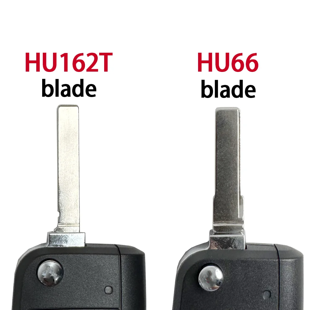HU66 HU162T Blade For VW Golf 5 Golf7 Sportsvan GTI MK7 For Skoda Octavia A7 For Seat MQB Remote Car Key Shell Case Cover
