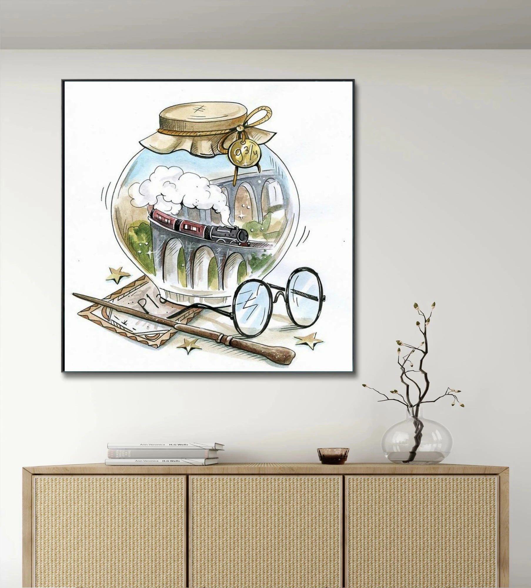 Harry Potter Crystal Ball Diamond Painting Cross Stitch Drawing Mosaic Embroidery Home Decor 5D DIY Art Element Kids Gift