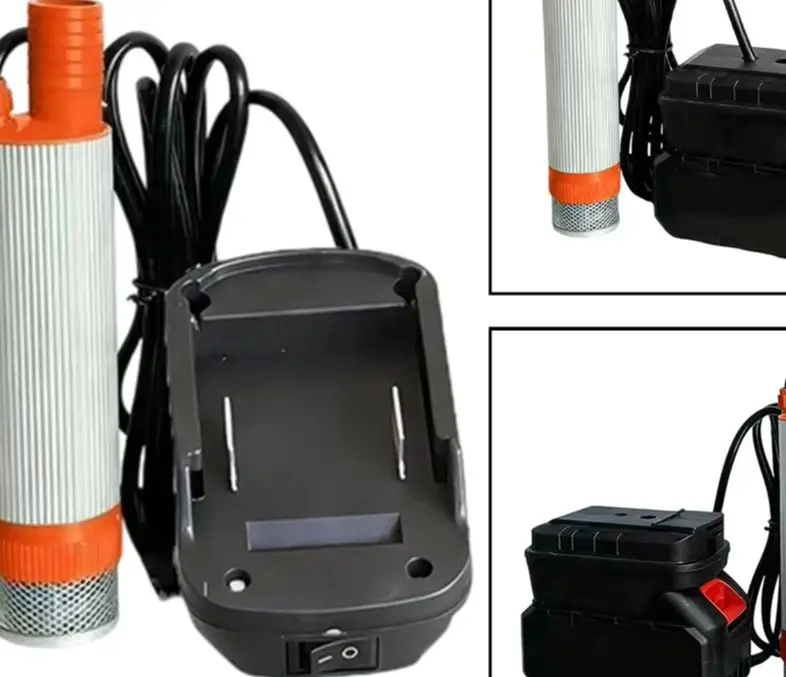 90W Portable Electric Oil Transfer Pump Lithium Battery Rechargeable For Diesel Water Garden Drainage Submersible Tool