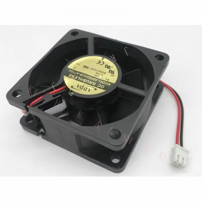 

N NEW FOR ADDA 6025 AD0624UB-A71GL DC24V 0.16A 6CM Cooling Fan