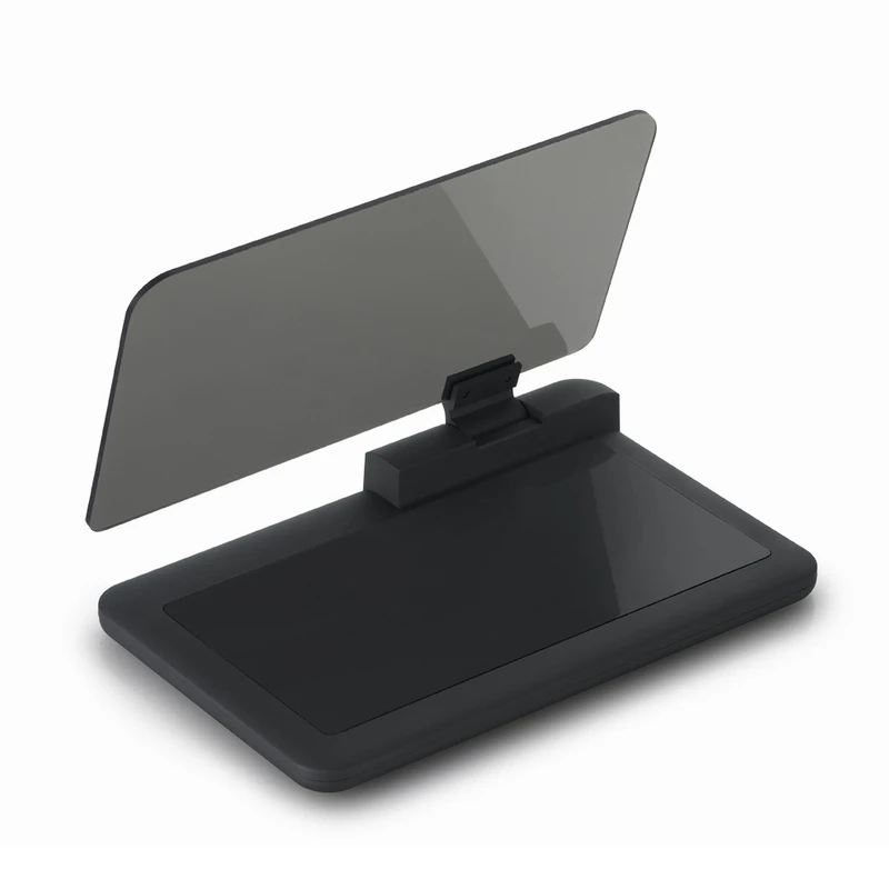 Universal Car Navigation HUD Phone Holder Organic Glass Reflection Projector Dashboard Smartphone Mount