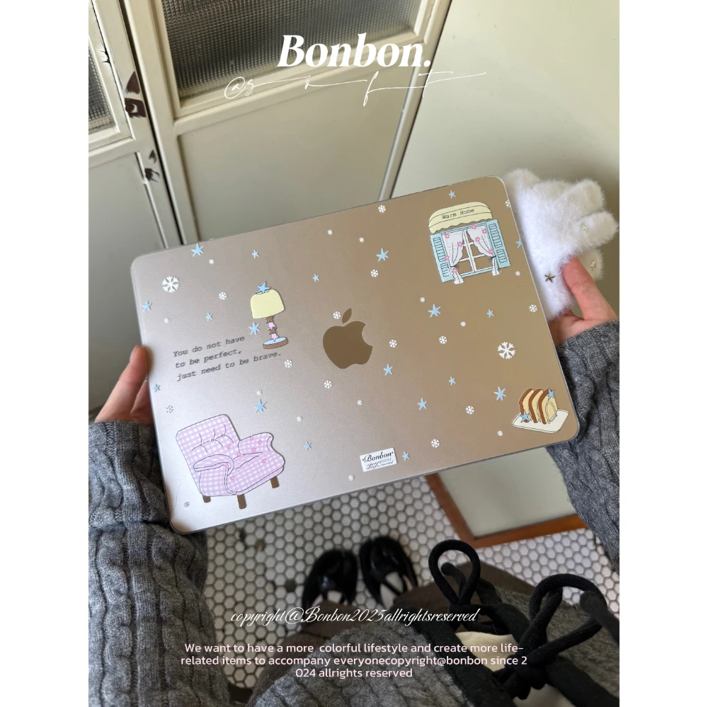 Sweet Dream House Laptop Case For Macbook Neo Air 13 15 Pro 13 14 16 M1 M2 M3 M4 M5 Chip Hard Cover For Mac Book Protective Case