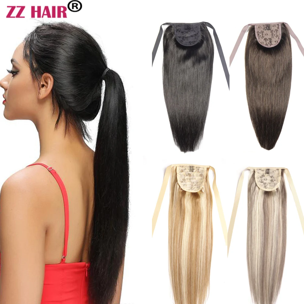 ZZHAIR 100% Brazilian Human Remy Hair Extensions 16