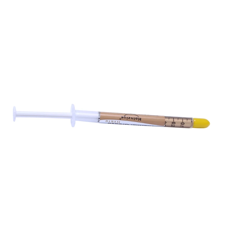 HY610-TU05A Needle Tube Golden Thermal Conductive Silicone Grease Cpu Special Thermal Conductive Paste Silicone Grease