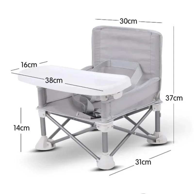 Baby Dining Chair Foldable Portable Baby Chair Dinner Table and Chairs Children Folding Dining Chair Feeding Chair Baby Chair