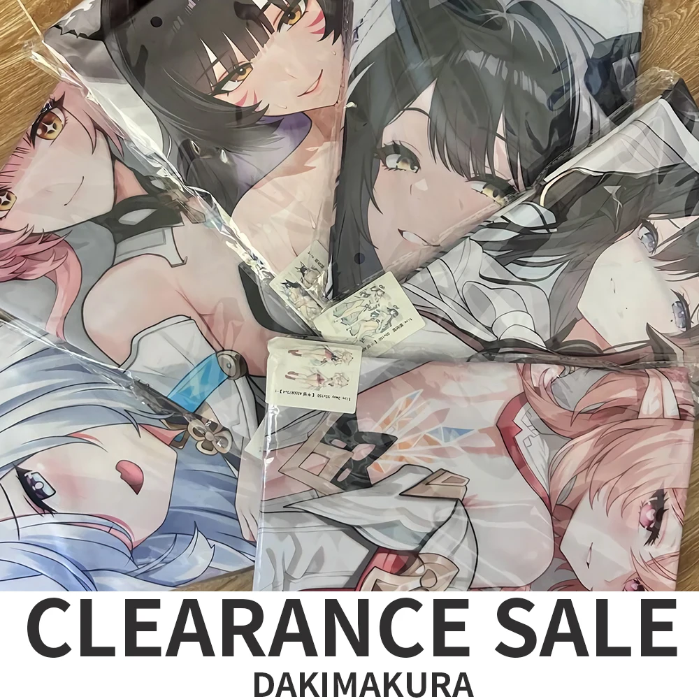 Dakimakura Wuthering Waves Genshin Impact Anime Pillowcase Cushion Hing Body Case Pillow Cover Home Decoration