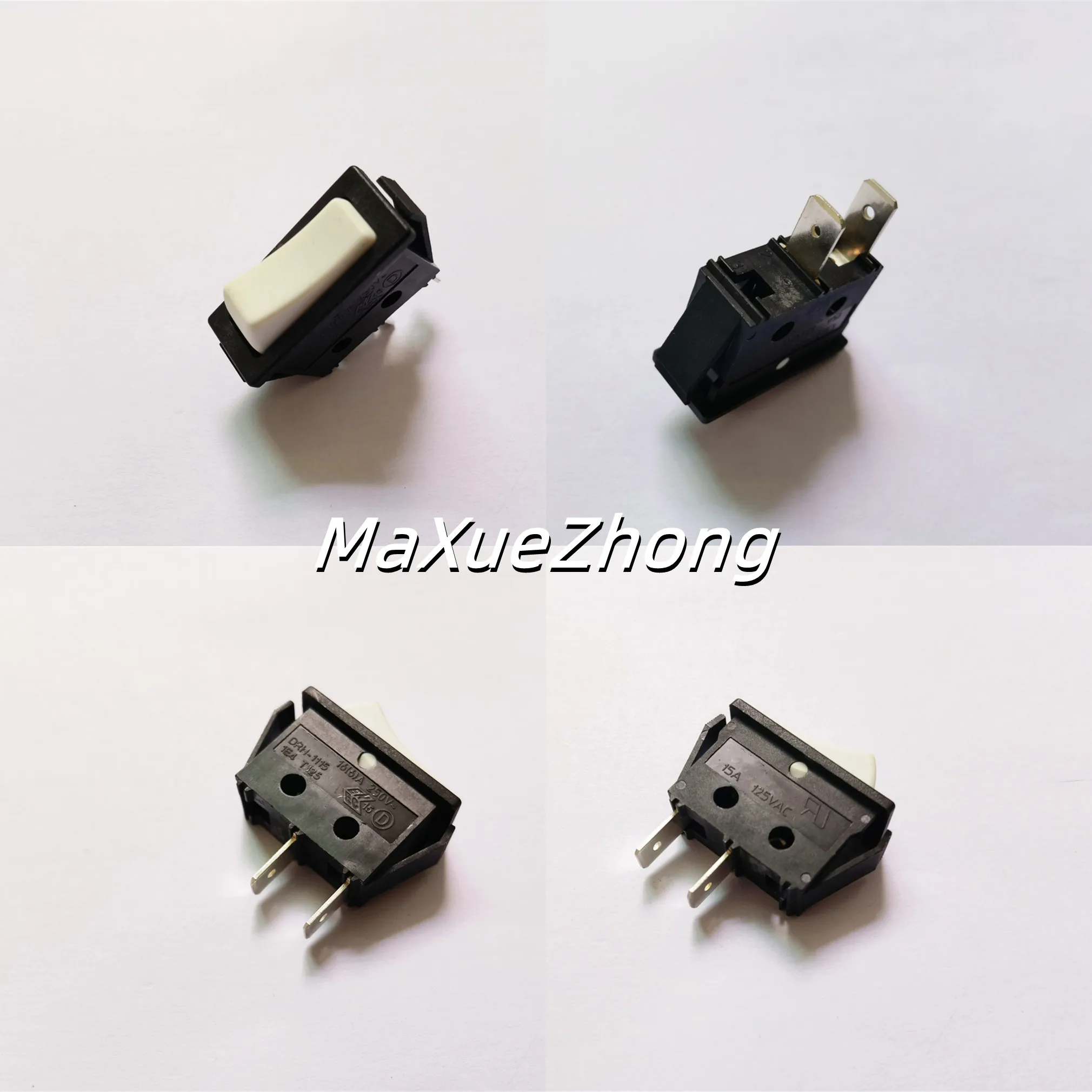 

Original new 100% DRH-1115 2pin 2gear 32*14MM rocker switch white button rocker power supply 16A250V