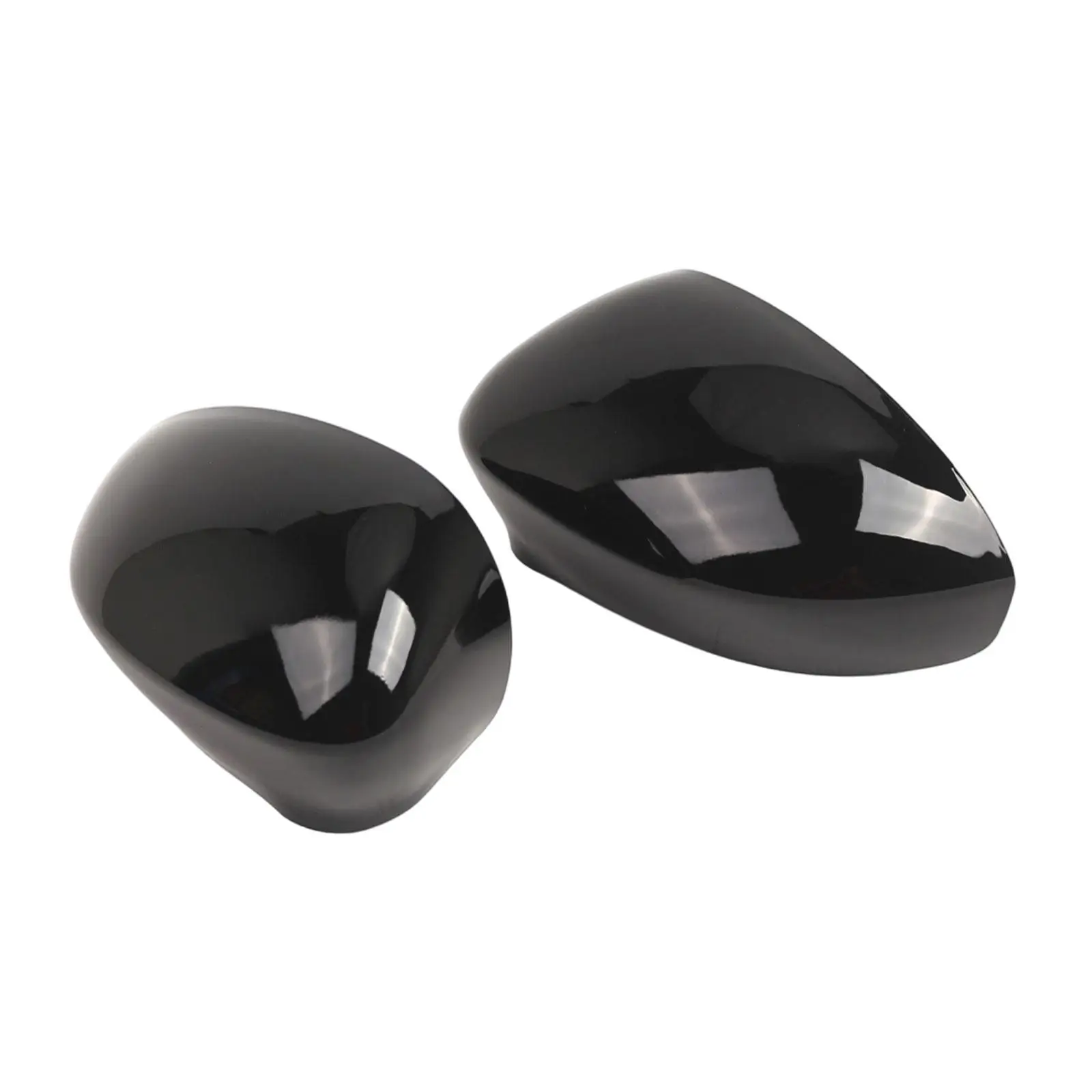 Side Wing Mirror Cap Covers 735452185 735452186 735456807 735456806 Replace Parts Easy Installation for Fiat 500 500C