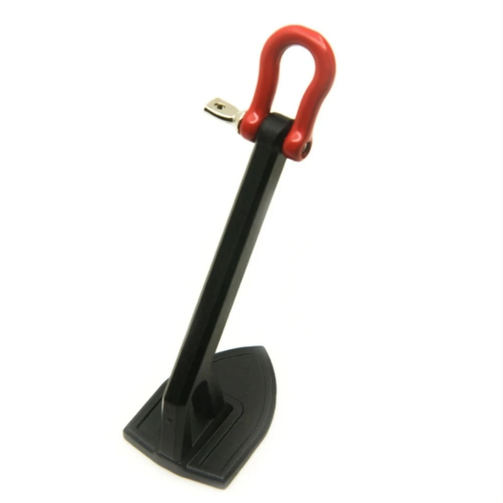 Simulation Metal Shovel Shape Winch Ground Anchor For 1/10 Axial SCX10 RC Rock Crawler Car Decoration Accessories