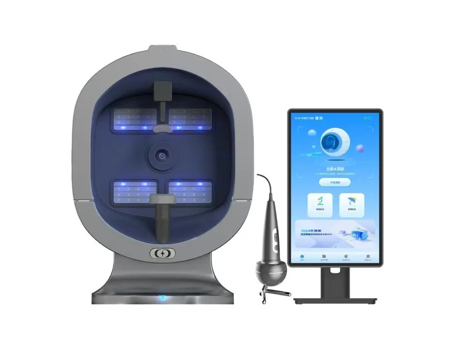 

AI Skin Analyzer Device for Face & Scalp – Multi-Light Detection for Acne, Aging, Pigmentation, Sensitivity, UV & Microflora An
