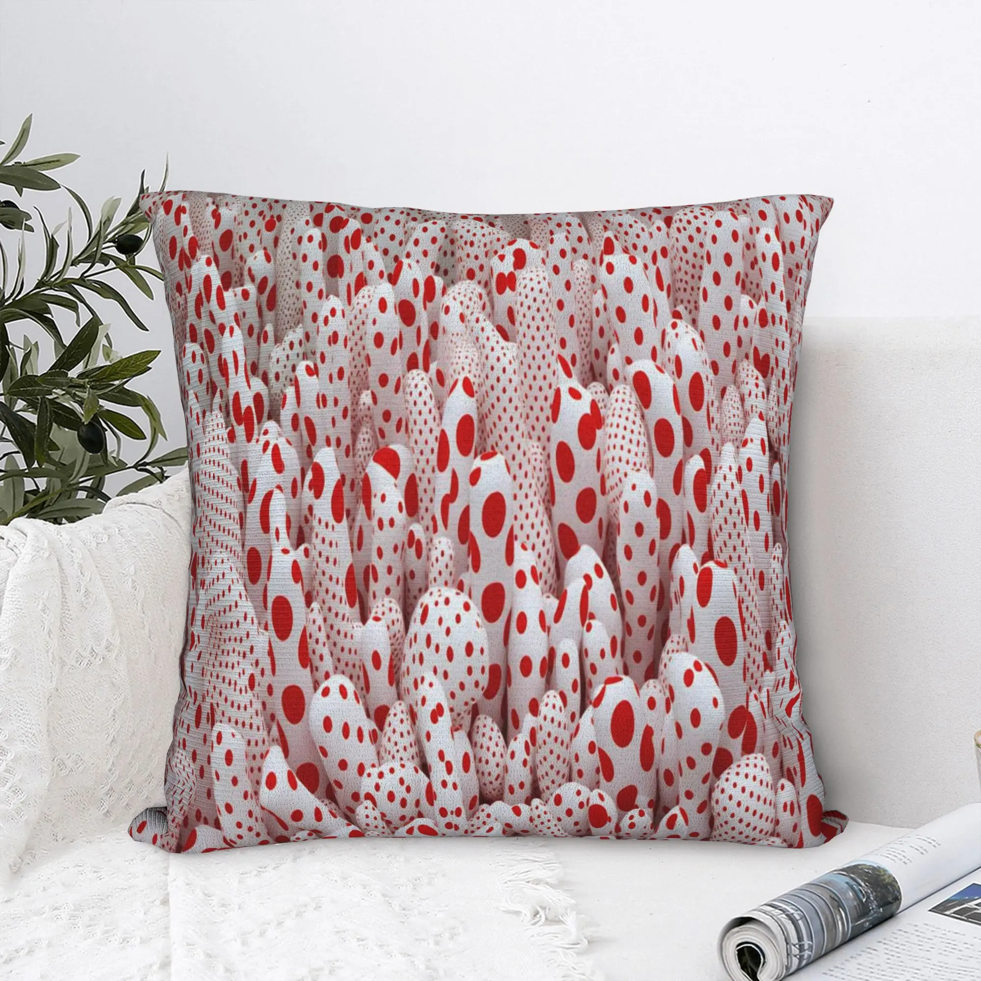 Pillow Cover Yayoi Kusama Infinity Mirror Room  Novelty Pillow Case For Chair Sofa Home Decor Pillowcases