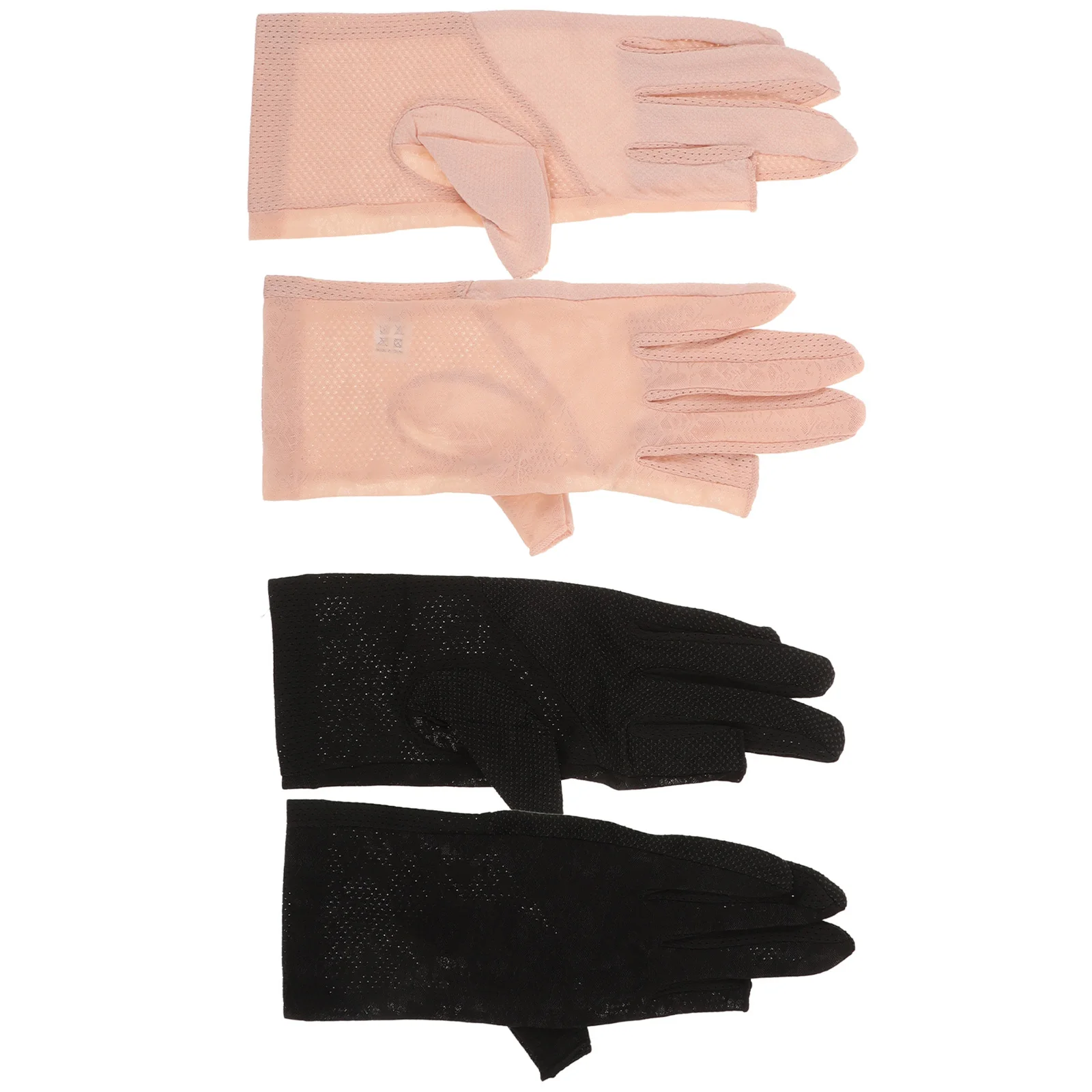 2Pairs قفازات ركوب الخيل المهنية عدم الانزلاق امتصاص الصدمات مقاومة للاهتراء لركوب الدراجات النارية القيادة التنزه التزلج #3