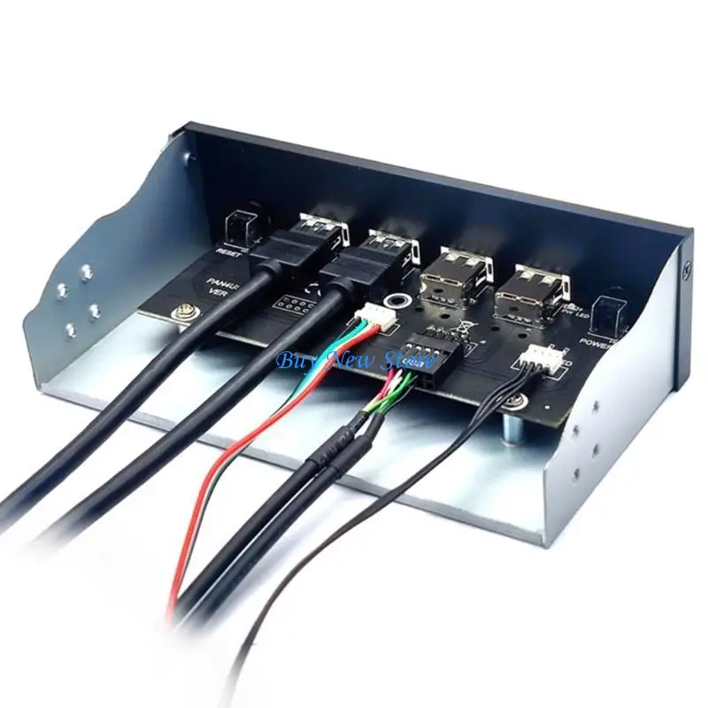 20ce USB C Hub Floppy Drive передняя панель 2 порт USB + 2 Port USB 2.019 Cin Conctor для 5,25 "CD-Rom Bay Desktop