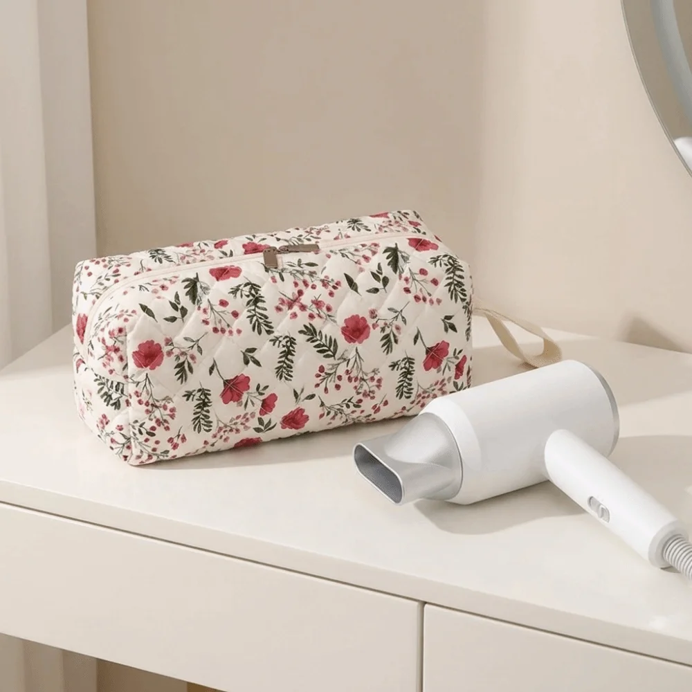 Soft Hair Dryer Storage Bag Handheld Dust-proof Hair Dryer Case Protective Large Capacity Curling Iron Carrying Case