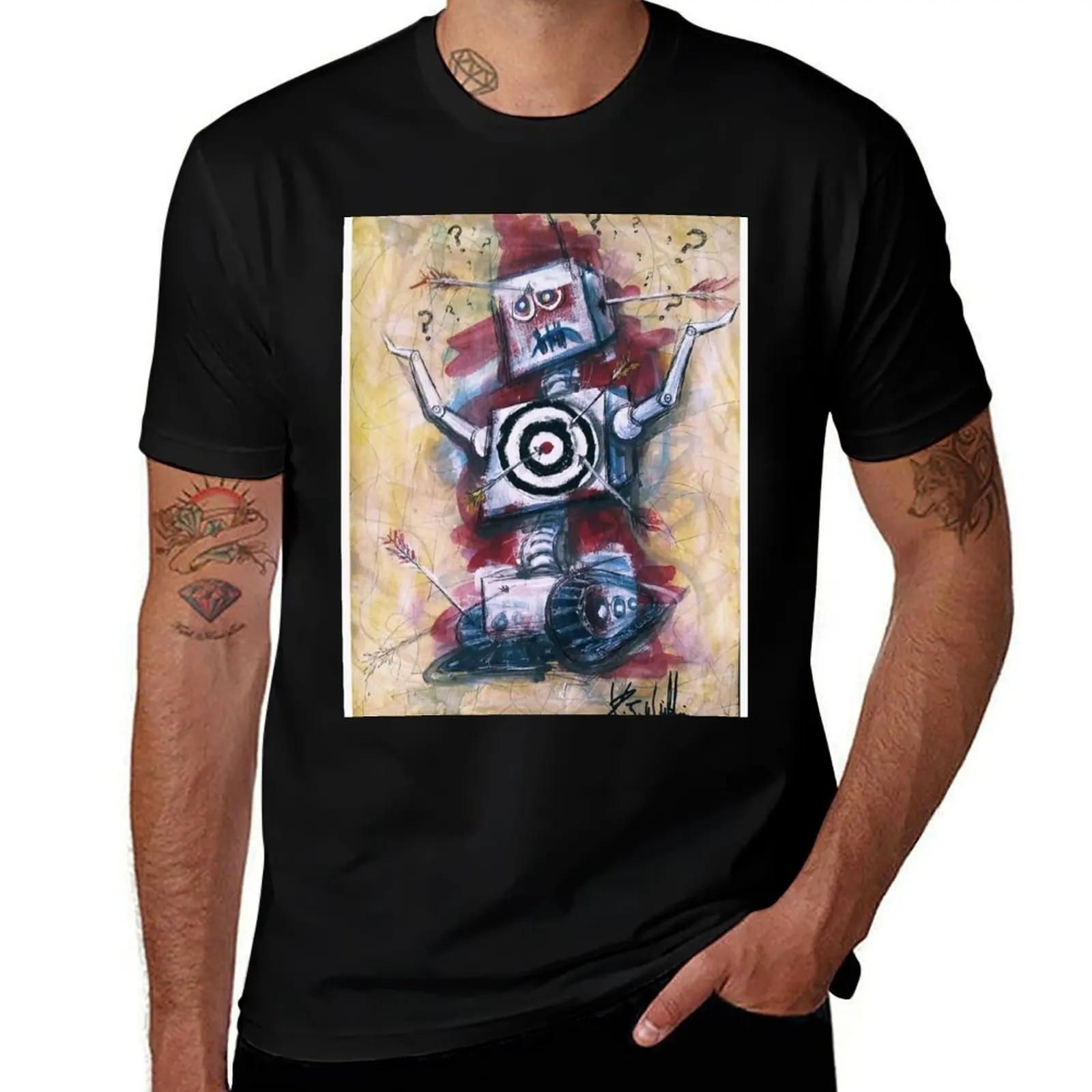 

WHY ME  T-Shirt men t shirt cotton 100% t shirts for man cotton funny T-Shirt