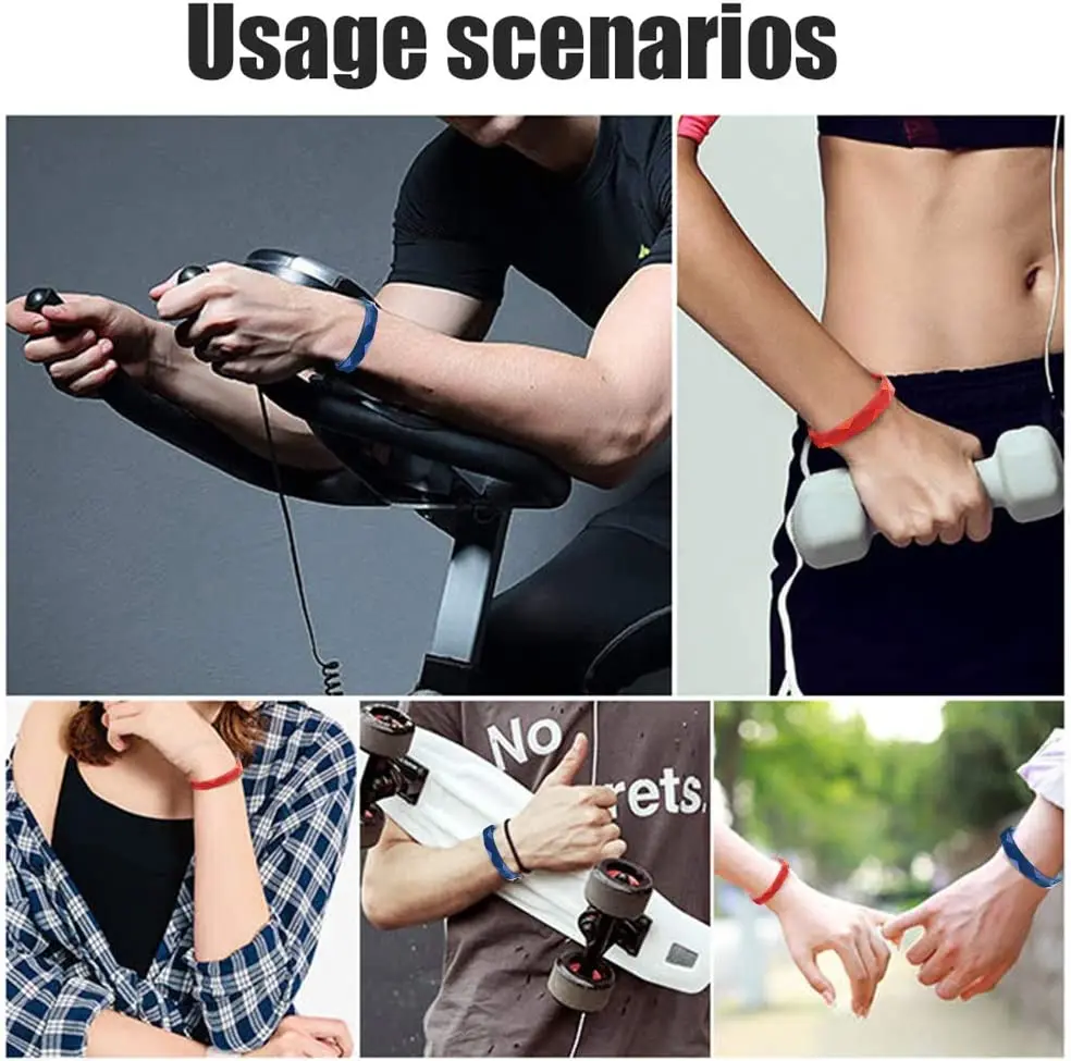Anti-Static Wristband Adjustable Bracelet Silicone Wrist Strap Body Static Eliminator Quickly Remove Static Electricity