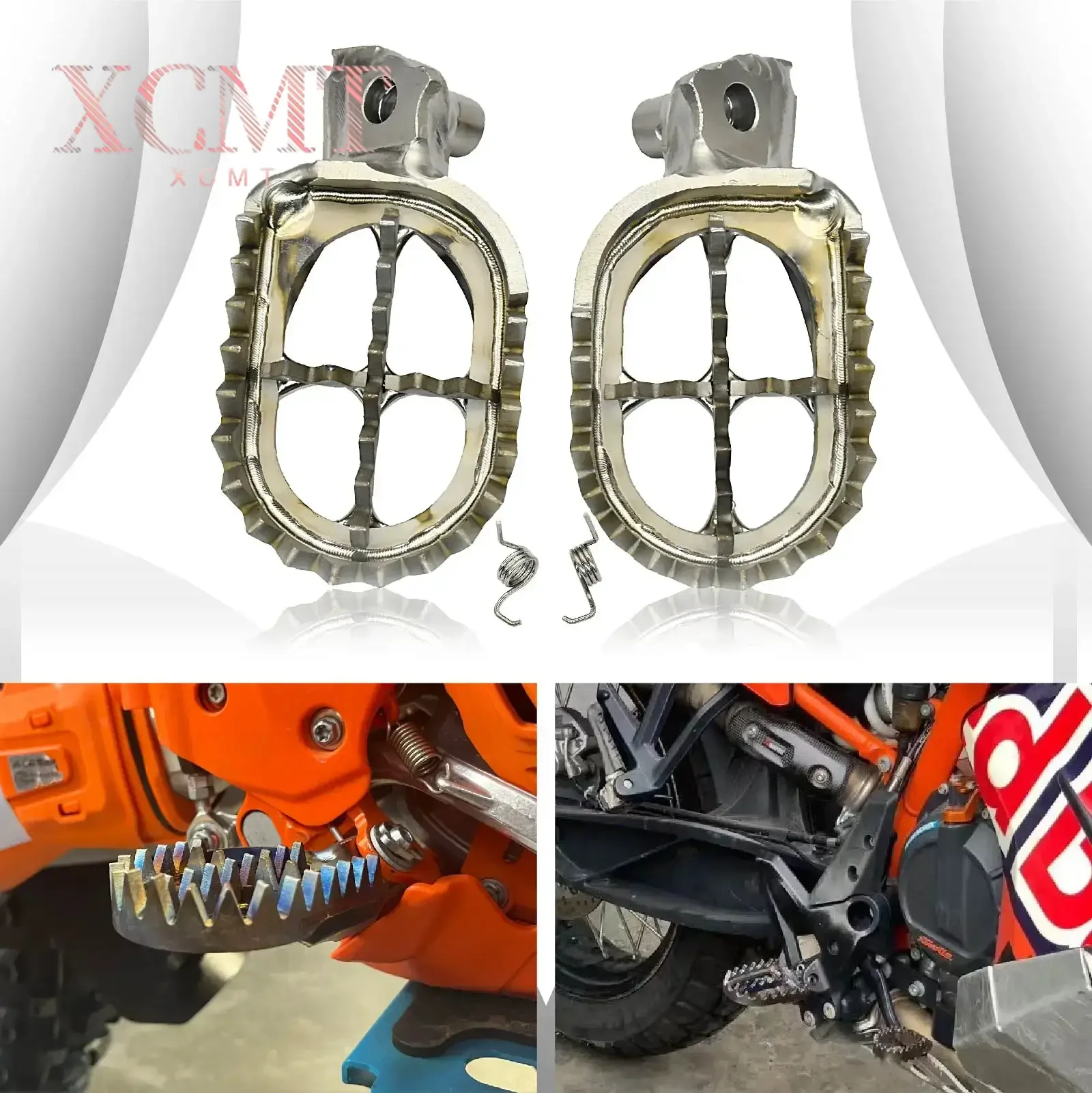 

Motorcycle Titanium TC4 Footrest Foot Pegs For Yamaha YZ65 YZ125 YZ250 YZ250F YZ450F WR250F WR450F YZ250FX YZ450FX 125 250 450