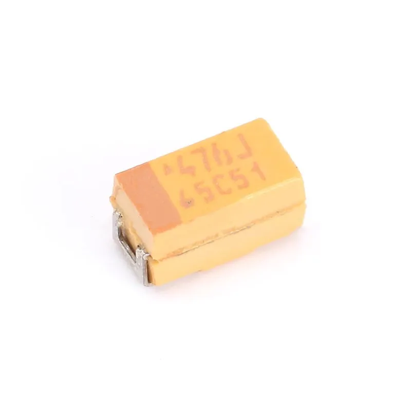 10PCS Tantalum capacitor 3216A 6.3V 47UF ±10% TAJA476K006RNJ 1206 capacitors  Brand new original