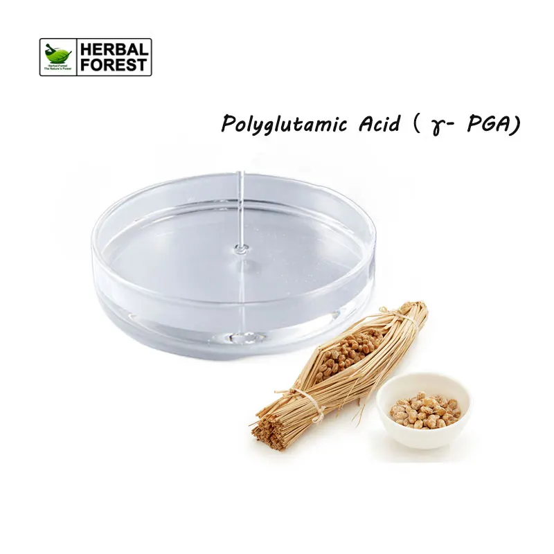 Polyglutamic Acid γ- PGA Stock Solution Moisturizing Water Locking Increasing Elasticity Anti-Aging Skin Care Raw Materials