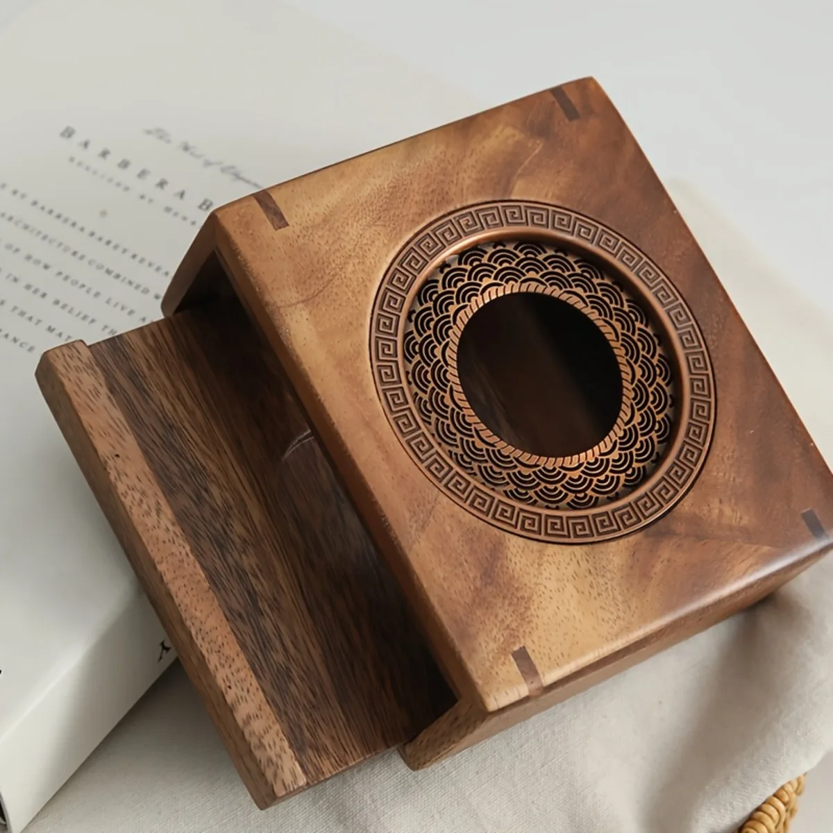 Image 5: Réchauffeur de thé portable, base chauffante, mini-réchaud, chauffe-bougie non électrique, réchauffeur de théière, chauffe-plat de table, outil de service du thé