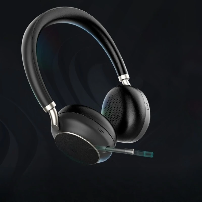 

Headset bluetooth wireless game call center high definition active noise cancellation headset