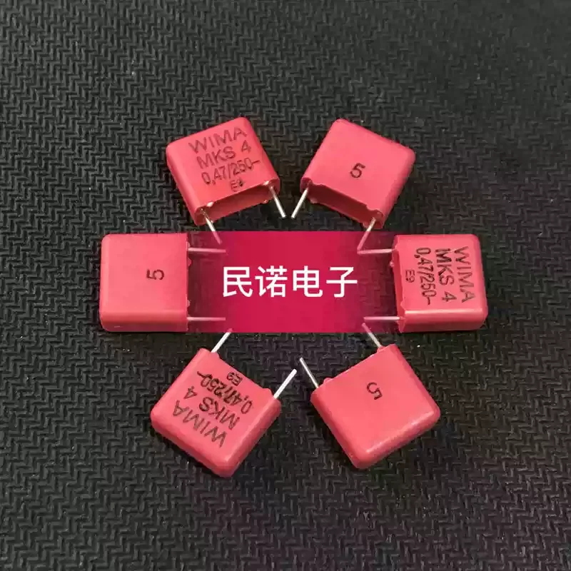 10-100pcs WIMA brand new Weima capacitor MKS4 250V 0.47UF 250V474 470NF foot distance 10mm in stock