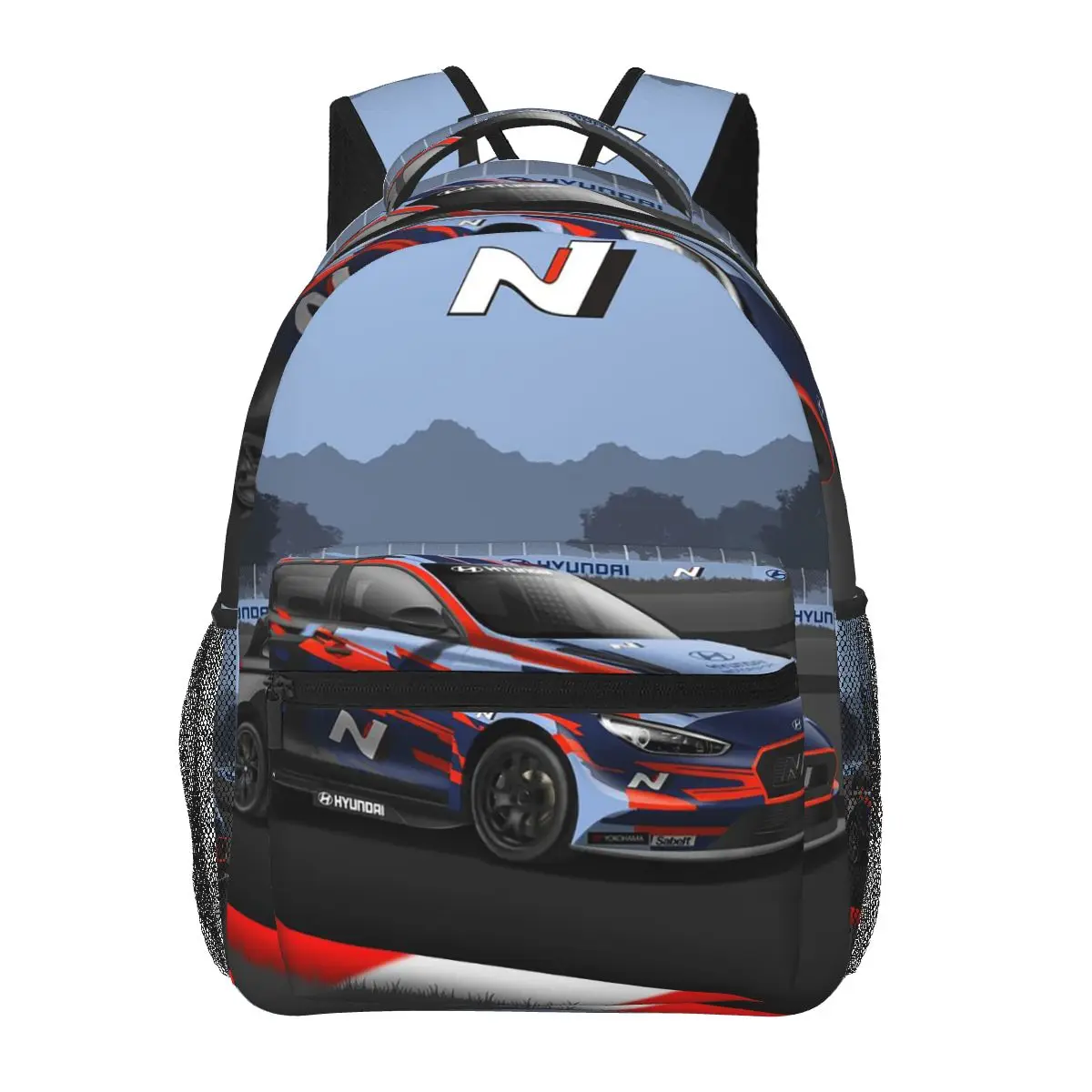 

Hyundai N Performance Backpack Hot Sale Daypack Large Capacity Kids BookBag School Bag Shoulder Bags for Men Women