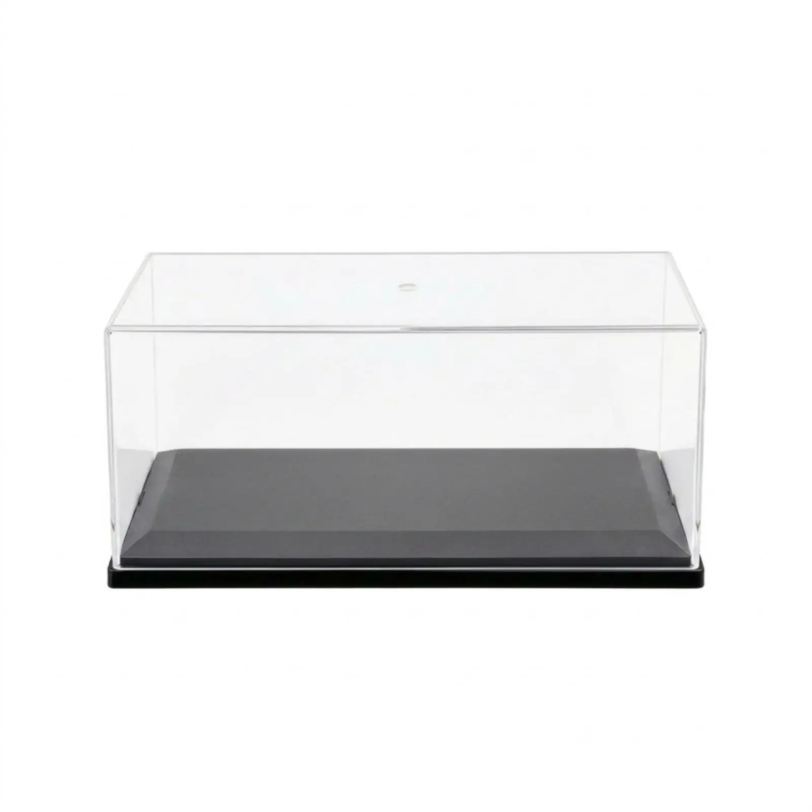 Model Car Display Case with Black Base Guarding Showcase Sturdy for Hobbyists