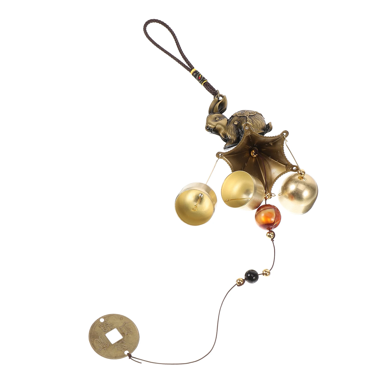 

Vintage Brass Wind Chime for Outside Indoor Wall Door Tree Hanging Decor Feng Shui Wind Bell Windchime