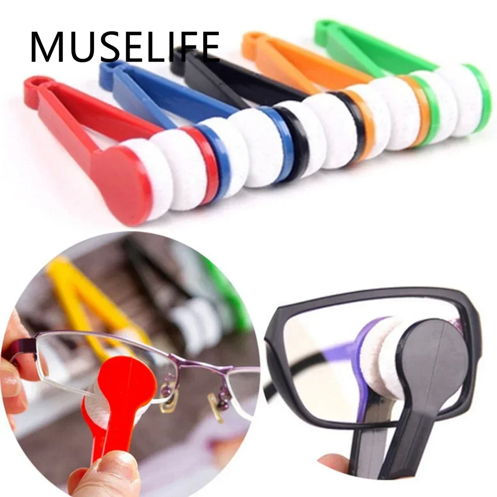 MUSELIFE 10 PC Random Glasses Dedicated Convenience Cleaner Super Fine Fiber Super Clean Power Portable Glasses Rub With Key