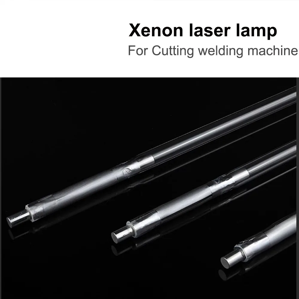 

Xenon 8*125*270 Laser Tube Xenon Short Arc Lamp Flash Laser Pulsed Lamp For Welding Machine Parts Laser Accessory YAG Xenon Lamp