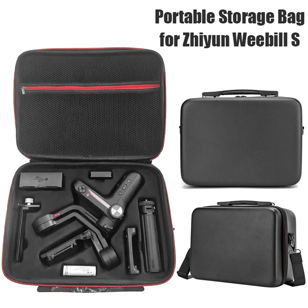 Custodia per il trasporto per Zhiyun Weebill S Storage Bag Classic delicata borsa a tracolla accessori per stabilizzatore cardanico palmare