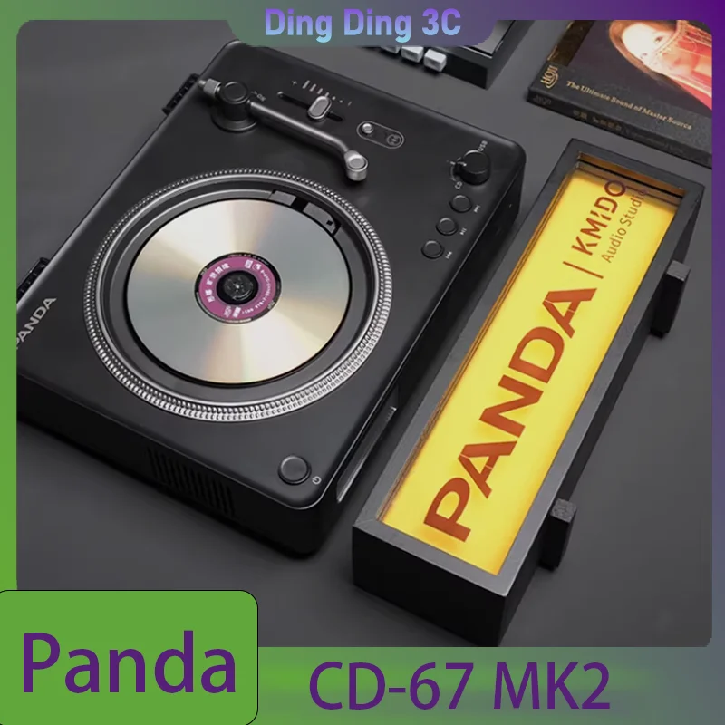 PANDA CD-67 MK2 Wireless CD Player Portable Wireless Music Player HIFI Album CD ROM Simple Advanced For CD Player Gifts