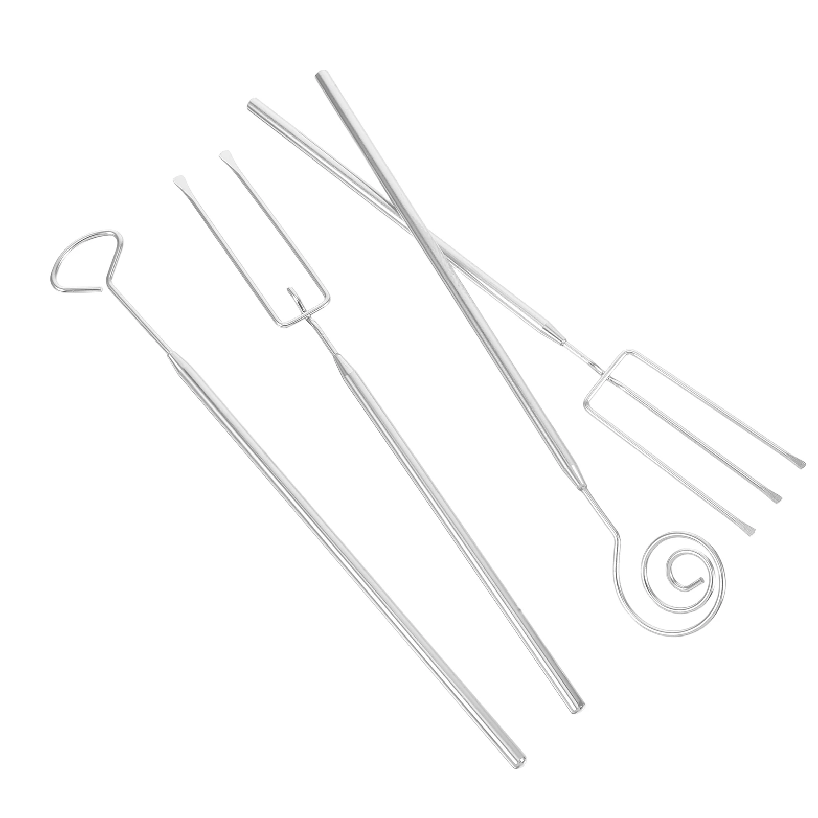 

4 шт., вилки для фондю из нержавеющей стали, набор инструментов для окунания шоколада, необходимый кухонный инструмент, инструменты для окунания конфет