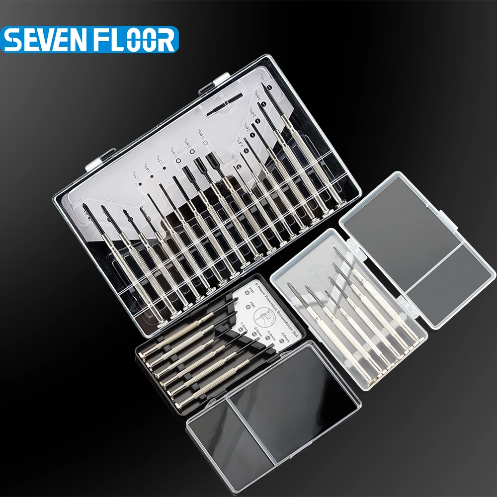 Precision Screwdriver Set for Watch Repair Anti Rust Corrosion Resistant Durability Equipment Repair Tools for Glasses