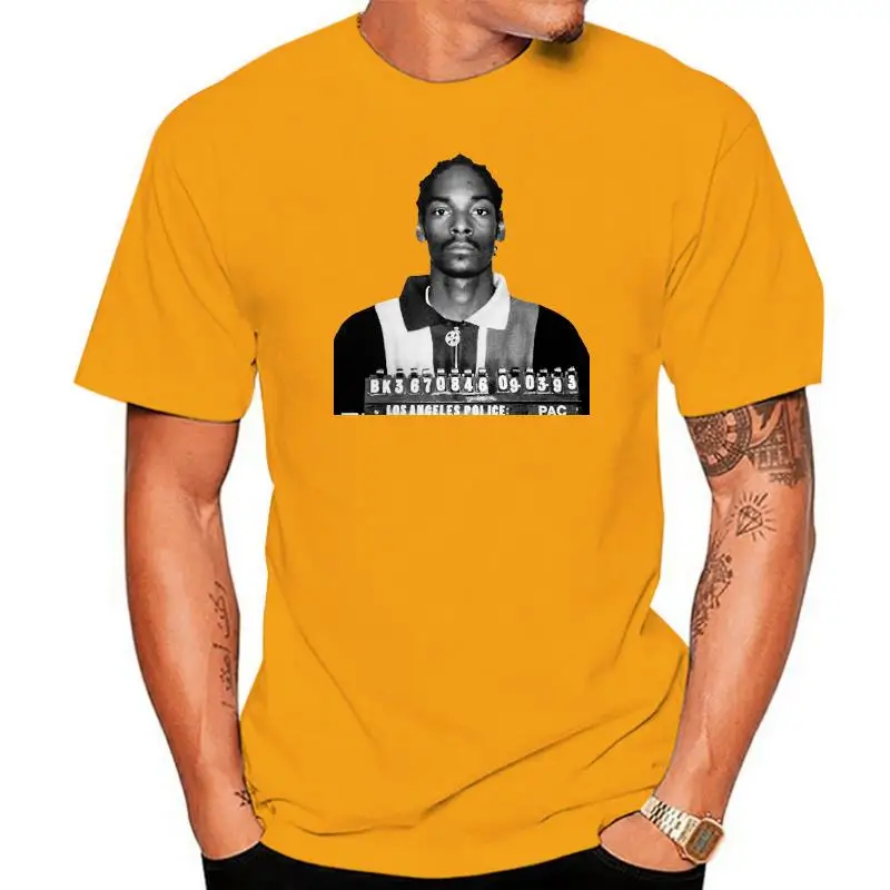 RAPPER SNOOP DOGG MUGSHOT OLDSKOOL T-SHIRT * MANY SIZES AVAILABLE