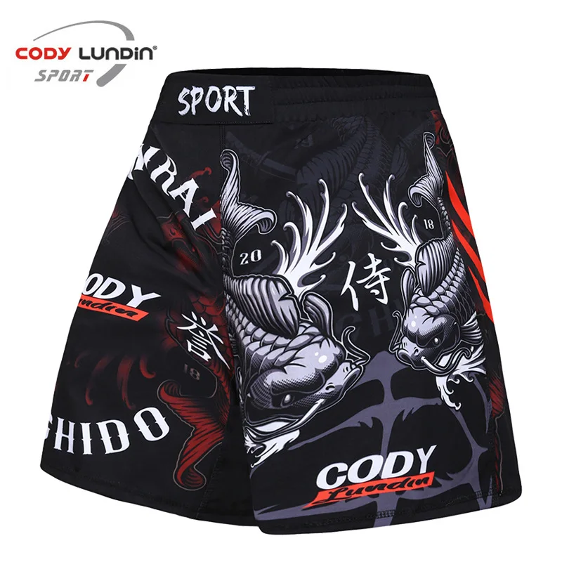 Trẻ Em MMA Cửu Jusit Muay Thái Kickboxing Quần Short Bơi Quần Ngắn Bé Trai Chiến Đấu Quyền Anh FitFitness Đồ Tập Gym Quần Tập Quần Short Thể Thao