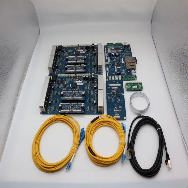 Top-quality Hoson I3200 8 Head Board Kit Mainboard Card Set for Eco Solvent Inkjet Printer Plotter Convert to I3200 Printhead