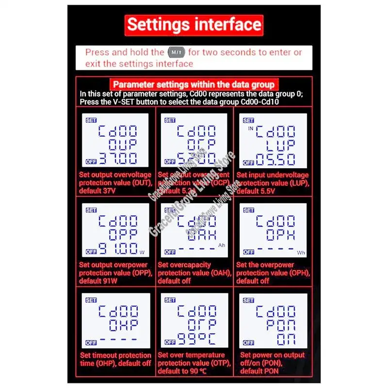 

A26I-Upgraded DC Buck-Boost Converter DIY Constant Voltage Charging Module 1 Piece Black