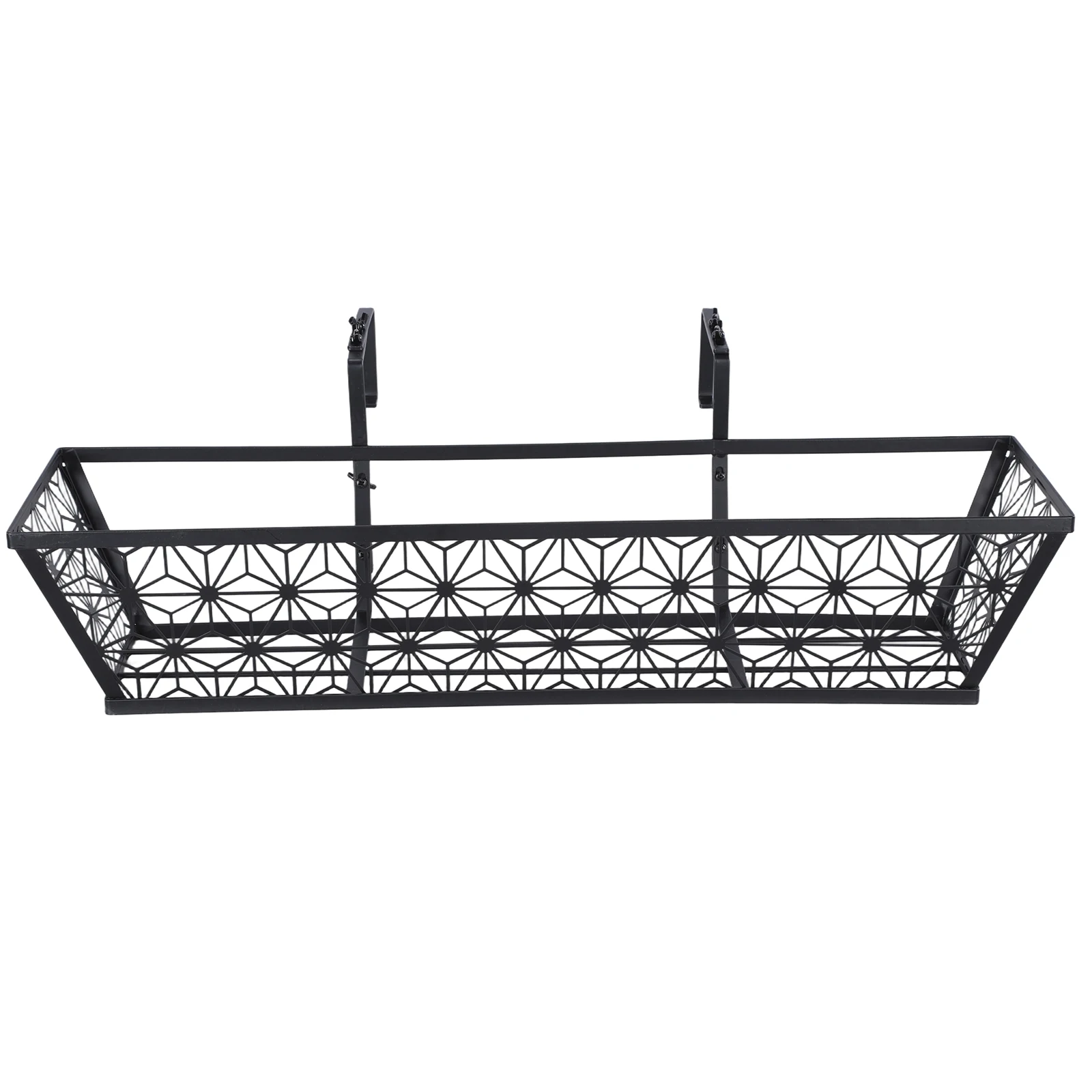 

2 шт. стальных подвесных кашпо для цветов с регулируемым кронштейном, настенные кашпо-корыто с кокосовым вкладышем для улицы и дома, для газона