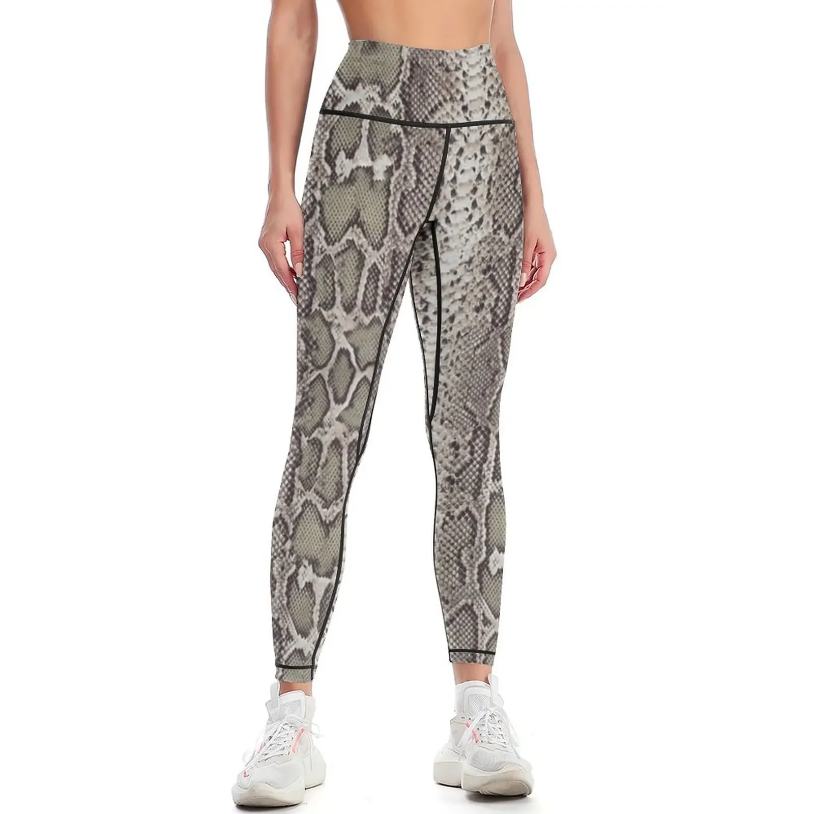 

Snake Skin Print Leggings trousers legging gym gym top Women's high waist Womens Leggings