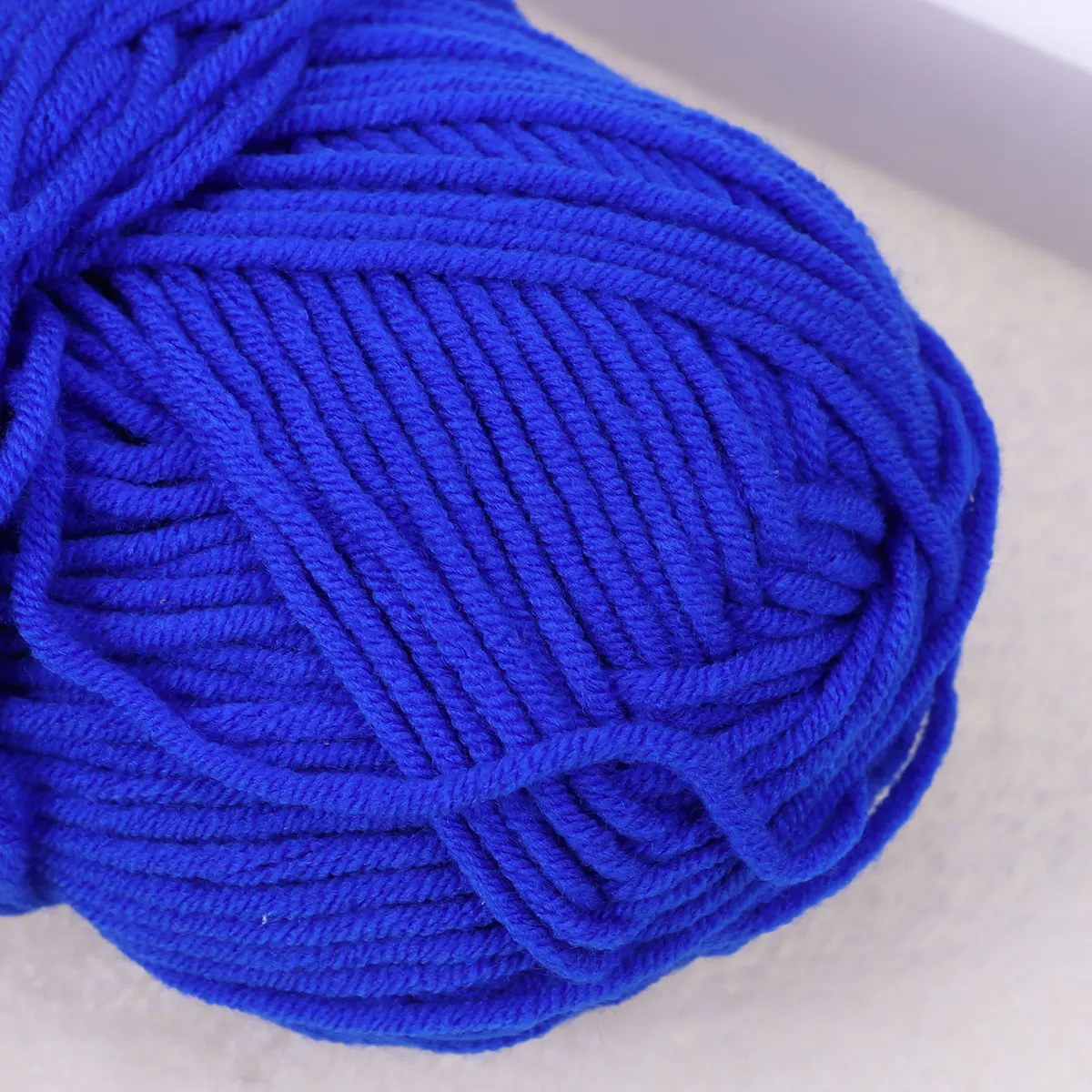 

50 G Milk Organic Cotton Yarn Chunky for Hand Knitting Crocheting Bulk Bulky Thick Baby