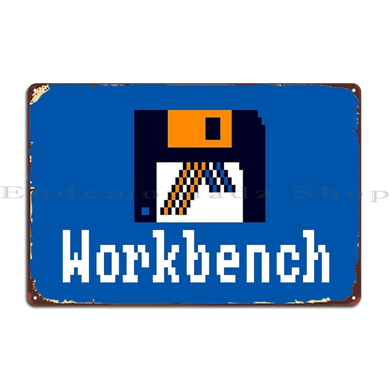 Amiga Workbench 1 3 Metal Sign Pub Retro Personalized Bar Garage Tin Sign Poster