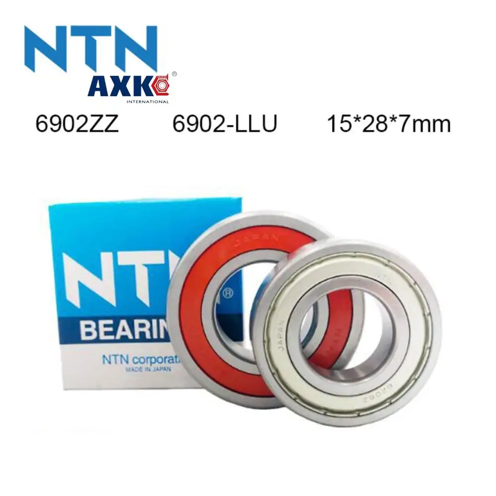 

Japan NTN 100% Original Bearing 5/10Pcs 6902-ZZ 6902-LLU ABEC-9 Ball Bearing 15x28x7mm High Speed Deep Groove 6902 Ball Bearing
