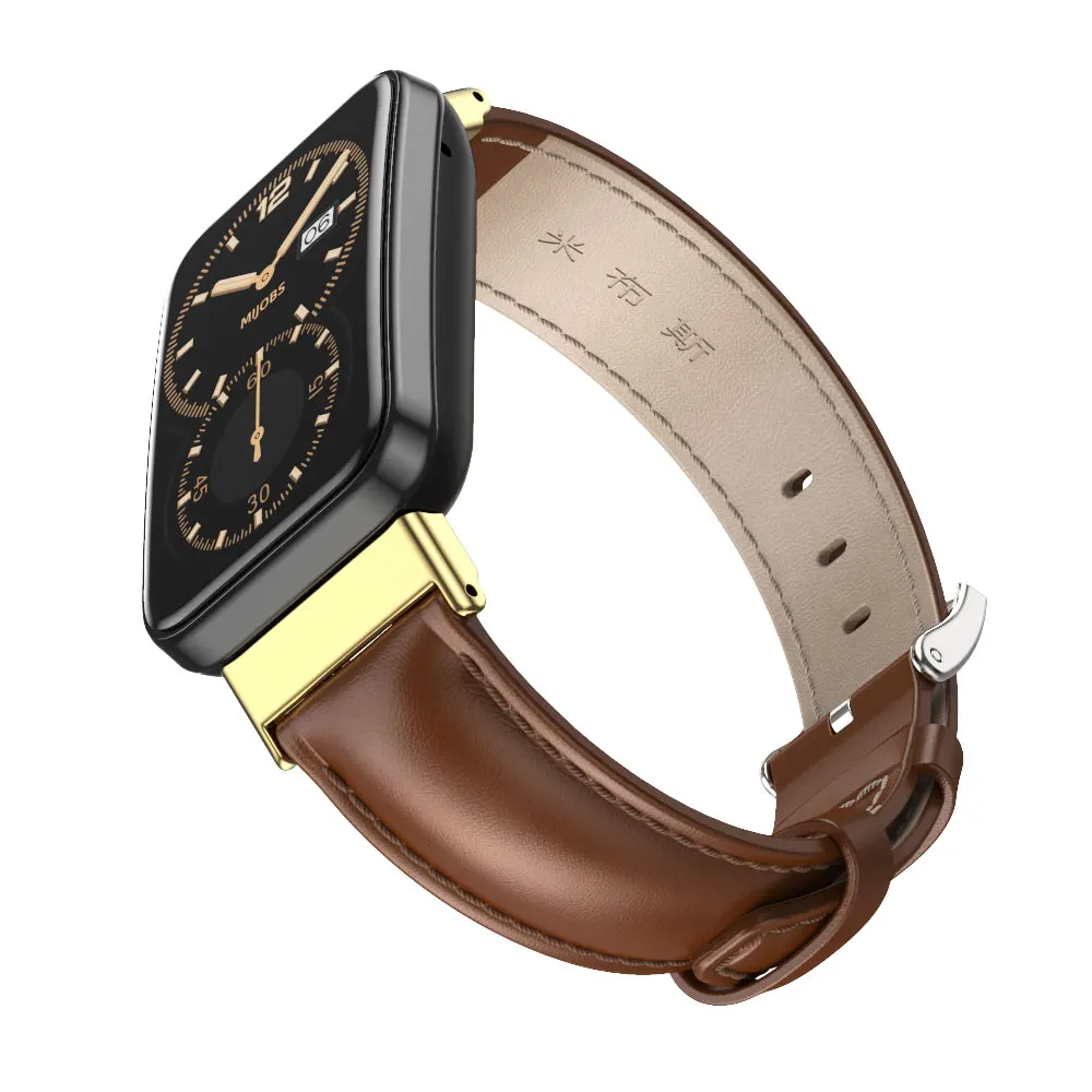 Strap for Xiaomi Mi Band 7 Pro Wristband Genuine Leather Bracelet Mi Band 7pro Replacement Smart Watch Band for Miband 7 Pro
